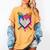 Baseball Boys Ice Cream Drip Baseball Women's Comfort Colors T-Shirt Mustard Baseball Boys Ice Cream Drip Baseball Women's Comfort Colors T-Shirt Mustard
