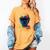 Baseball Catcher Mask Ice Cream Dripping Baseball Fan Boys Women's Comfort Colors T-Shirt Mustard
