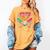 Baseball Drip 6 7 Number 67 Six Seven Meme Boys Kids Women's Comfort Colors T-Shirt Mustard