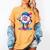 Baseball Drip 8th 8 Year Old Birthday Boys Pitcher Player Women's Comfort Colors T-Shirt Mustard