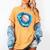 Baseball Drip Ice Cream Glove With Sprinkles Ball Boys Youth Women's Comfort Colors T-Shirt Mustard