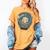 Baseball Drip Ice Cream Glove With Sprinkles And Ball Youth Premium Tri-Blend Women's Comfort Colors T-Shirt Mustard Baseball Drip Ice Cream Glove With Sprinkles And Ball Youth Premium Tri-Blend Women's Comfort Colors T-Shirt Mustard