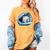 Baseball Drip Ice Cream Sprinkles Baseball Glove Premium Tri-Blend Women's Comfort Colors T-Shirt Mustard Baseball Drip Ice Cream Sprinkles Baseball Glove Premium Tri-Blend Women's Comfort Colors T-Shirt Mustard