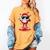 Baseball Drip Ice Cream Sunglasses Boys Youth Kids Valentine Women's Comfort Colors T-Shirt Mustard