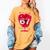 Baseball Drip Ice Cream Valentine Youth Boys Girls Sport Women's Comfort Colors T-Shirt Mustard Baseball Drip Ice Cream Valentine Youth Boys Girls Sport Women's Comfort Colors T-Shirt Mustard