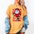 Baseball Drip Icecream Heart Red Valentine Day Boys Kids Women's Comfort Colors T-Shirt Mustard Baseball Drip Icecream Heart Red Valentine Day Boys Kids Women's Comfort Colors T-Shirt Mustard