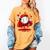 Baseball Drip Icecream Youth Boy Valentine Women's Comfort Colors T-Shirt Mustard Baseball Drip Icecream Youth Boy Valentine Women's Comfort Colors T-Shirt Mustard