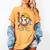 Baseball Drip Baseball Life Style 101 Apparel Youth Women's Comfort Colors T-Shirt Mustard Baseball Drip Baseball Life Style 101 Apparel Youth Women's Comfort Colors T-Shirt Mustard