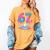 Baseball Drip Number 67 Player 67Th Birthday Baseball Meme Women's Comfort Colors T-Shirt Mustard