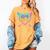Baseball Drip Number 67 Player Or 67Th Birthday Women's Comfort Colors T-Shirt Mustard