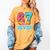 Baseball Drip Number 67 Player Trendy 6 7 Meme Women's Comfort Colors T-Shirt Mustard