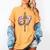 Baseball Drip Number 67 Sports Player Six Seven Meme Fan Women's Comfort Colors T-Shirt Mustard