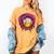 Baseball Drip Pink Glove Respect The Drip Youth Boys Girls Women's Comfort Colors T-Shirt Mustard Baseball Drip Pink Glove Respect The Drip Youth Boys Girls Women's Comfort Colors T-Shirt Mustard