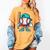 Baseball Drippy Style Apparel For Boys Youth Drip Baseball Women's Comfort Colors T-Shirt Mustard