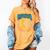 Baseball Is My Favorite Season Player Coach Fan Game Day Women's Comfort Colors T-Shirt Mustard Baseball Is My Favorite Season Player Coach Fan Game Day Women's Comfort Colors T-Shirt Mustard