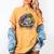 Baseball Glove Ice Cream Mardi Gras Dripping Boys Youth Kids Women's Comfort Colors T-Shirt Mustard