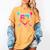 Baseball Ice Cream Drip 67 Meme Six Seven 67th Birthday Women's Comfort Colors T-Shirt Mustard