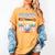 Baseball Ice Cream Drip Friend Of The Birthday Boy Women's Comfort Colors T-Shirt Mustard Baseball Ice Cream Drip Friend Of The Birthday Boy Women's Comfort Colors T-Shirt Mustard