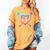 Baseball Ice Cream Drip Number 67 Player 67th Birthday Women's Comfort Colors T-Shirt Mustard
