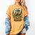 Baseball Ice Cream Drip Number 67 Playground Player 67th Women's Comfort Colors T-Shirt Mustard