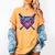 Baseball Ice Cream Drip Pitcher Filthy Women's Comfort Colors T-Shirt Mustard Baseball Ice Cream Drip Pitcher Filthy Women's Comfort Colors T-Shirt Mustard