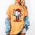 Baseball Ice Cream Drip Valentines Day Sports For Kids Boys Women's Comfort Colors T-Shirt Mustard