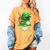 Baseball Life Style Ice Cream Drip Green Premium Tri-Blend Women's Comfort Colors T-Shirt Mustard Baseball Life Style Ice Cream Drip Green Premium Tri-Blend Women's Comfort Colors T-Shirt Mustard
