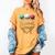Baseball Lifestyle Drip Women's Comfort Colors T-Shirt Mustard