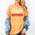 Baseball I Love Baseball Moms Women's Comfort Colors T-Shirt Mustard