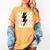 Baseball Mama Baseball Mom Women's Comfort Colors T-Shirt Mustard