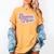 Baseball Mama Senior 2024 Class Of 24 Baseball Mom Graduate Women's Comfort Colors T-Shirt Mustard