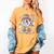 Baseball Mascot Attitude Graffiti Splash Bat Cap Women's Comfort Colors T-Shirt Mustard Baseball Mascot Attitude Graffiti Splash Bat Cap Women's Comfort Colors T-Shirt Mustard
