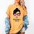 Baseball Mom Activity Mom Women's Comfort Colors T-Shirt Mustard