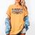 Baseball Mom Coquette Bow Mommy Ice Cream Mother's Day Mom Women's Comfort Colors T-Shirt Mustard
