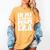 In My Baseball Mom Era Groovy Retro Women's Comfort Colors T-Shirt Mustard In My Baseball Mom Era Groovy Retro Women's Comfort Colors T-Shirt Mustard