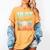 In My Baseball Mom Era Retro Groovy Style Sports Mama Women's Comfort Colors T-Shirt Mustard In My Baseball Mom Era Retro Groovy Style Sports Mama Women's Comfort Colors T-Shirt Mustard