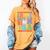 In My Baseball Mom Era Tee Bunny Ears Rabbit Baseball Women's Comfort Colors T-Shirt Mustard