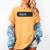 Baseball Mom Era Women's Comfort Colors T-Shirt Mustard Baseball Mom Era Women's Comfort Colors T-Shirt Mustard