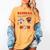 Baseball Mom Heart Baseball Mama Mother's Day Women's Comfort Colors T-Shirt Mustard Baseball Mom Heart Baseball Mama Mother's Day Women's Comfort Colors T-Shirt Mustard