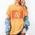 Baseball Mom Homerun Best Mom Sport Player Women's Comfort Colors T-Shirt Mustard