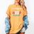 I Am A Baseball Mom With A Hood Playlist Premium Women's Comfort Colors T-Shirt Mustard
