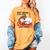 Baseball Mom Hot Mess Always Stressed Baseball Mama Women's Comfort Colors T-Shirt Mustard Baseball Mom Hot Mess Always Stressed Baseball Mama Women's Comfort Colors T-Shirt Mustard