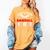 Baseball Mom Loud Proud Quote Game Day Sports Mama Saying Women's Comfort Colors T-Shirt Mustard