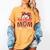 Baseball Mom Mama Mother's Day Leopard Sport Mom Mama Women's Comfort Colors T-Shirt Mustard Baseball Mom Mama Mother's Day Leopard Sport Mom Mama Women's Comfort Colors T-Shirt Mustard