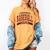 Baseball Mom Baseball Mama Mother's Day Red Loud Proud Women's Comfort Colors T-Shirt Mustard