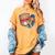 Baseball Mom Mama Mother's In My Baseball Mom Era Women's Comfort Colors T-Shirt Mustard