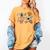 Baseball Mom Baseball Mama Women's Comfort Colors T-Shirt Mustard