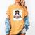 Baseball Mom Messy Bun Mommy Baseball Player Premium Women's Comfort Colors T-Shirt Mustard Baseball Mom Messy Bun Mommy Baseball Player Premium Women's Comfort Colors T-Shirt Mustard