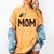 Baseball Mom Number One 1 Mother Baseball Lover Mother's Day Women's Comfort Colors T-Shirt Mustard Baseball Mom Number One 1 Mother Baseball Lover Mother's Day Women's Comfort Colors T-Shirt Mustard