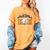 Baseball Mom Sports Orange Women's Comfort Colors T-Shirt Mustard